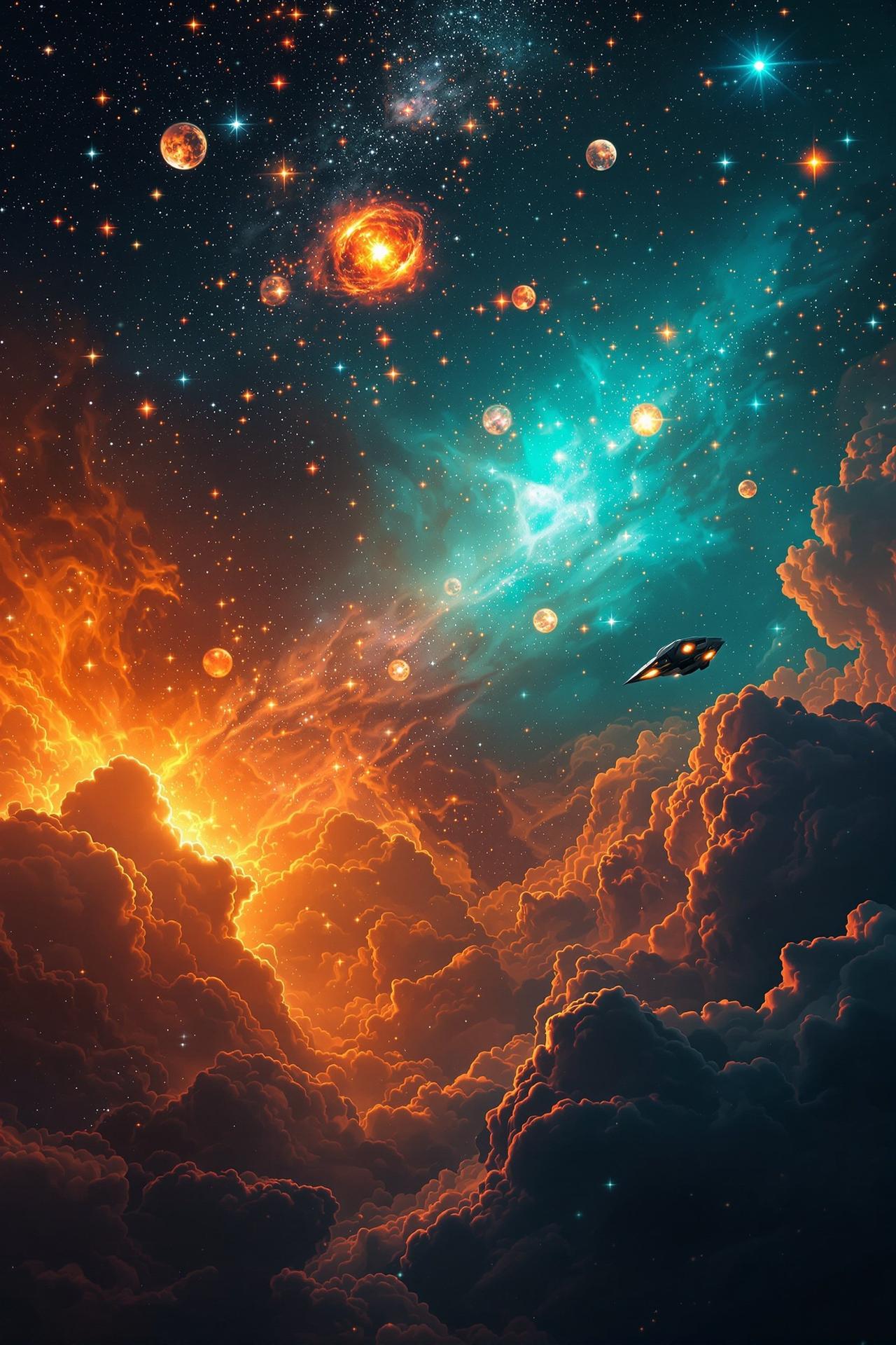 福利社影院独家呈现电影《星际回响》高清海报，科幻冒险巨制